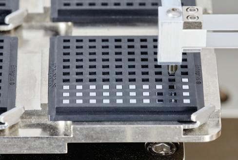 Установка автоматической сортировки кристаллов